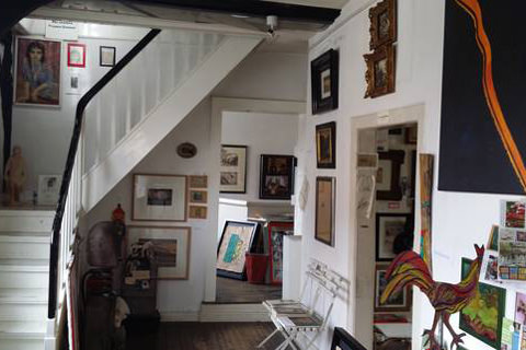 Museum Halle Westfalen Kindheits- und Jugendwerke bedeutender Künstler, Innenansicht