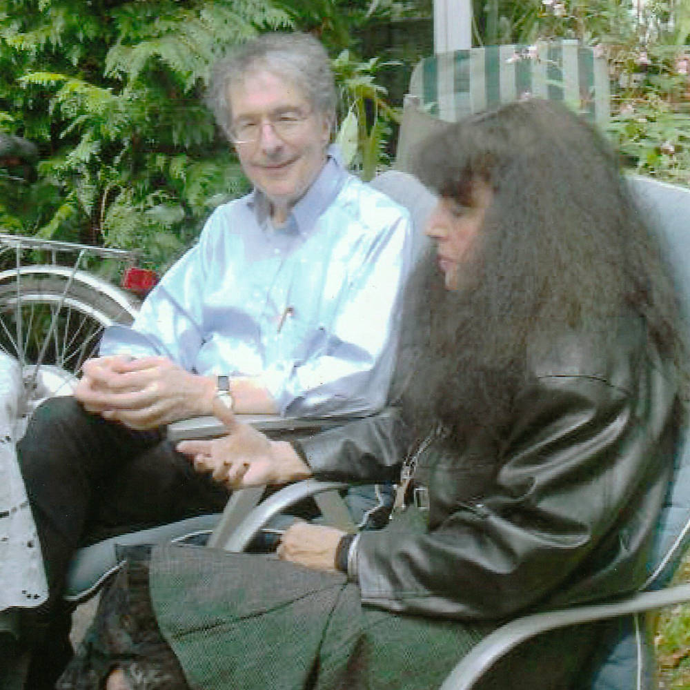 Museum Halle Westfalen Kindheits- und Jugendwerke bedeutender Künstler, Ursula Blascke zusammen mit Prof. Dr. Gardner