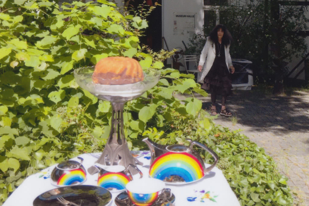 Museum Halle Westfalen Kindheits- und Jugendwerke bedeutender Künstler, Bewirtung auf dem Kirchplatz