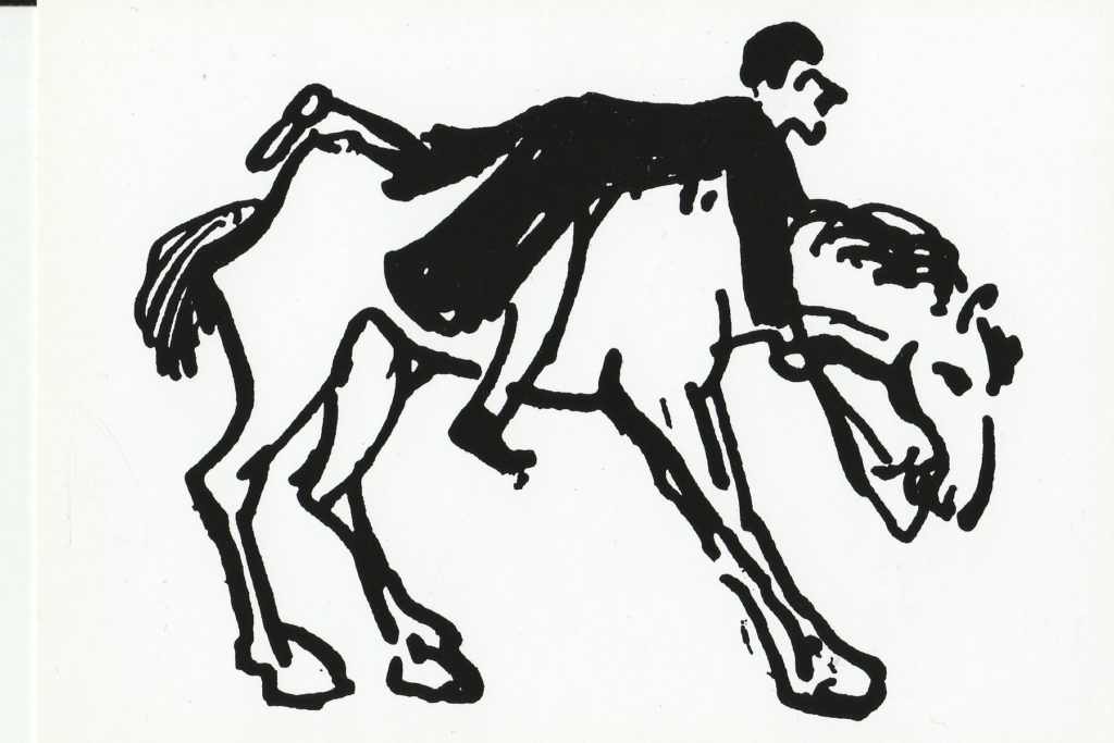 Keimlinge der großen Kunst im Museum in Halle Westfalen, Kindheitswerk von August Macke als 12-Jähriger